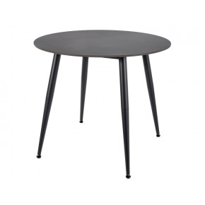 Стол обеденный SIGNAL RION черный/черный 90